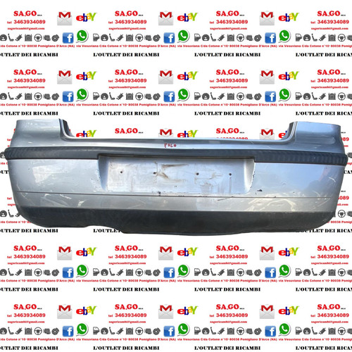 Paraurti posteriore volkswagen - paraurti,