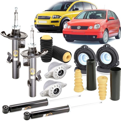 Kit ammortizzatori supporti - 4, +supporti