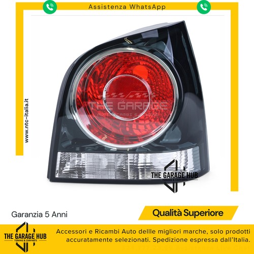 Fanale destra posteriore nera - fanale,